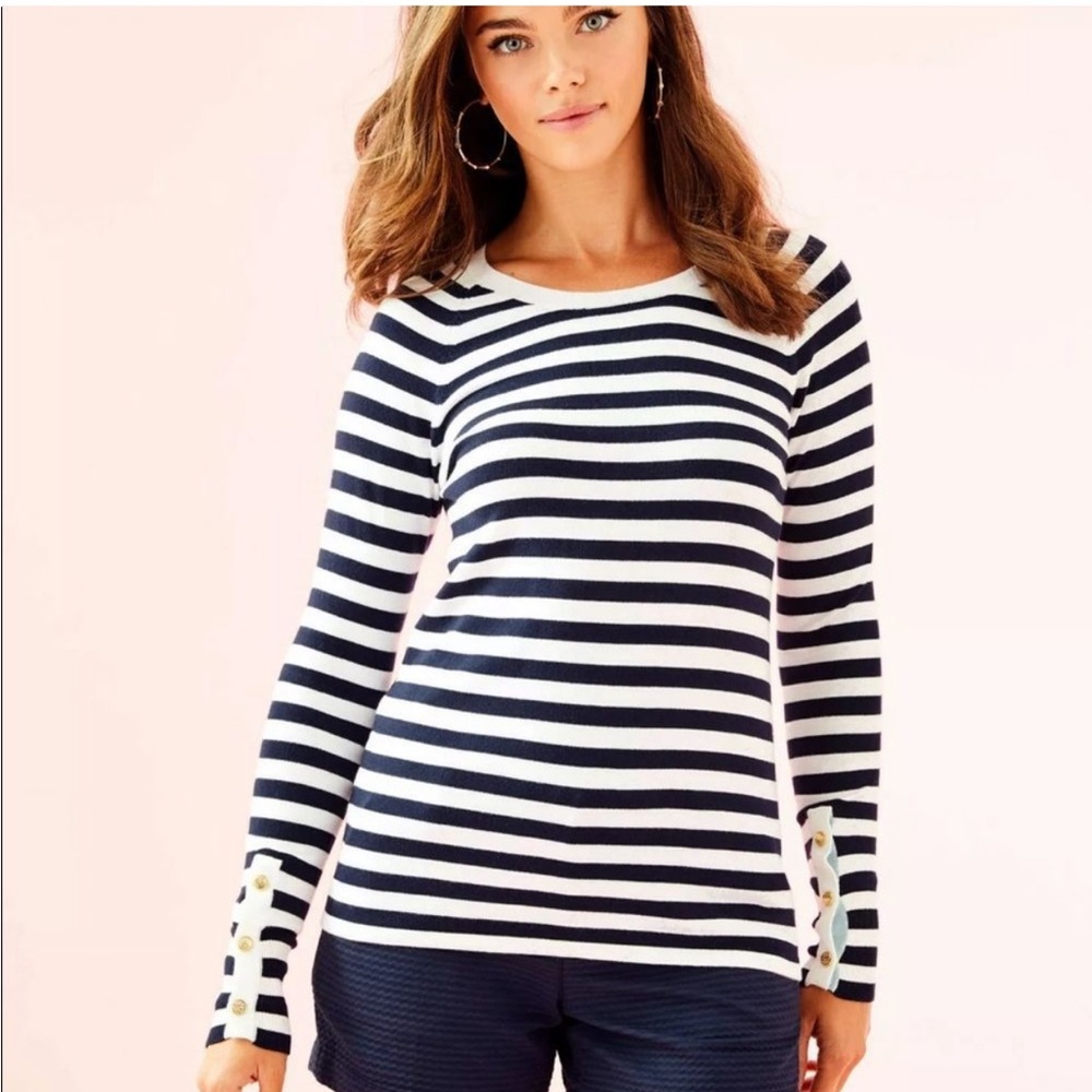 Lilly Pulitzer - Dinah Crewneck Striped Sweater